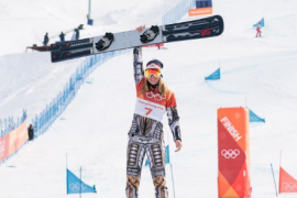 平昌冬奥会女子超级大回转项目决赛在旌善高山滑雪中心举行