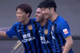 体育新闻看点：中超-埃德尔4分钟双响+伤退 黄紫昌助攻苏宁2-0人和