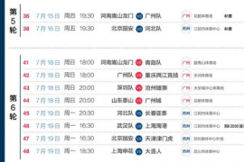 中超赛程从30轮被压缩为22轮